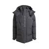 adidas Мужские пуховики Черный с капюшоном Умеренный пуховик JM4616-