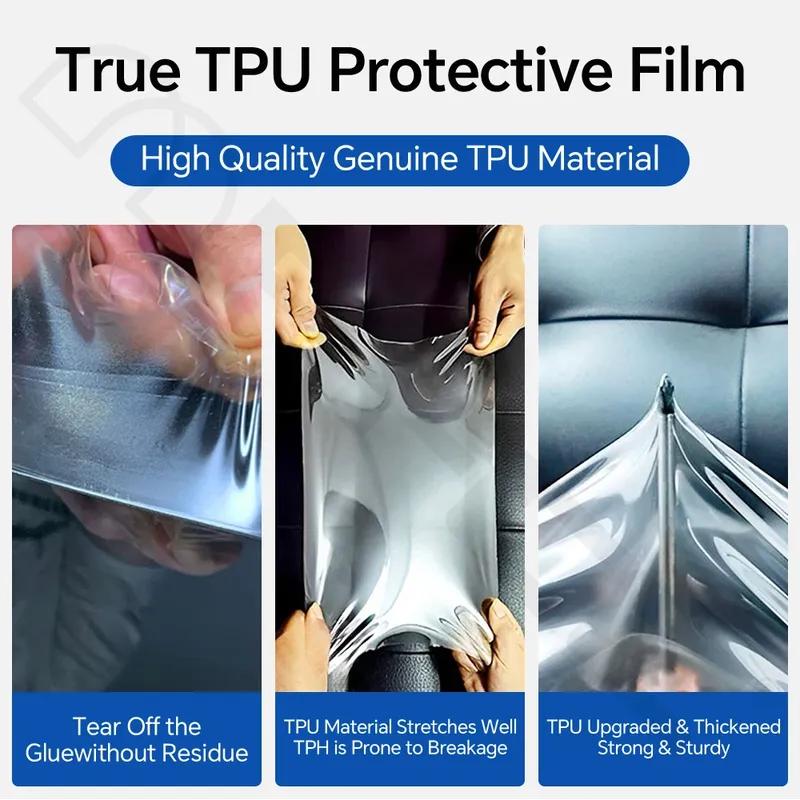 Предварительно вырезанная защитная пленка PPF TPU для фар, зеркал заднего вида, стоек B и C автомобиля Mazda CX-50 CX50 -2025 Прозрачная, устойчивая к царапинам
