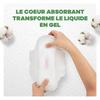 Serviettes hygiéniques - always - cotton protection ultra night - taille 3 - 48 serviettes - ailettes