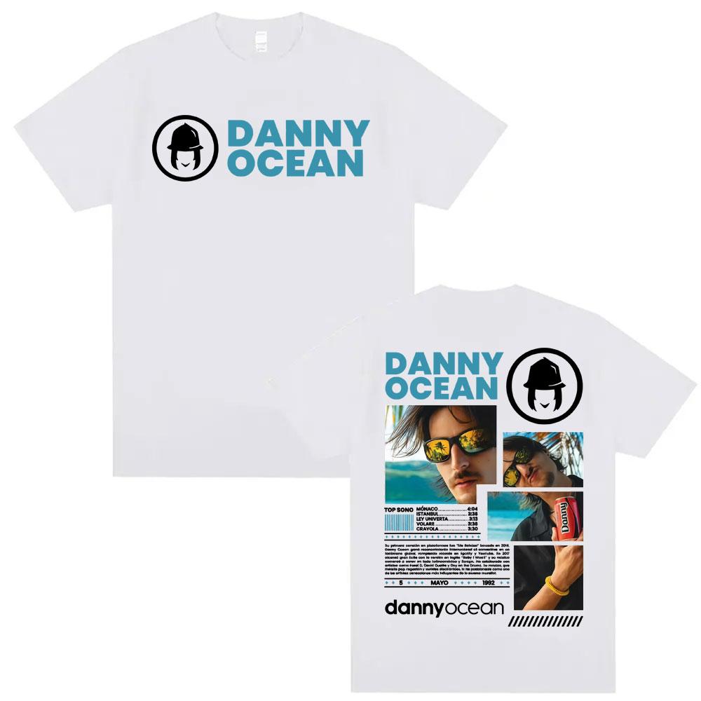 Rapper Danny Ocean 2026 Reflexa Tour Tshirts for Men Women Harajuku Gothic High Street T Shirt Casual ONeck Oversized Tshirt