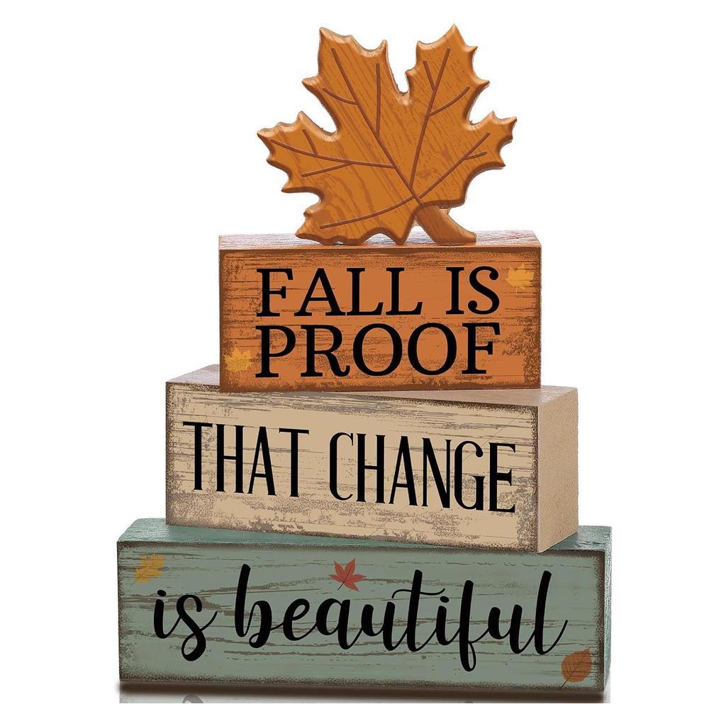 4Pcs Football Table Decorations Football Tiered Tray Decor Sport Game Centerpiece Sign Decorative Rugby Stack Block Gift for Fans Club Tailgate