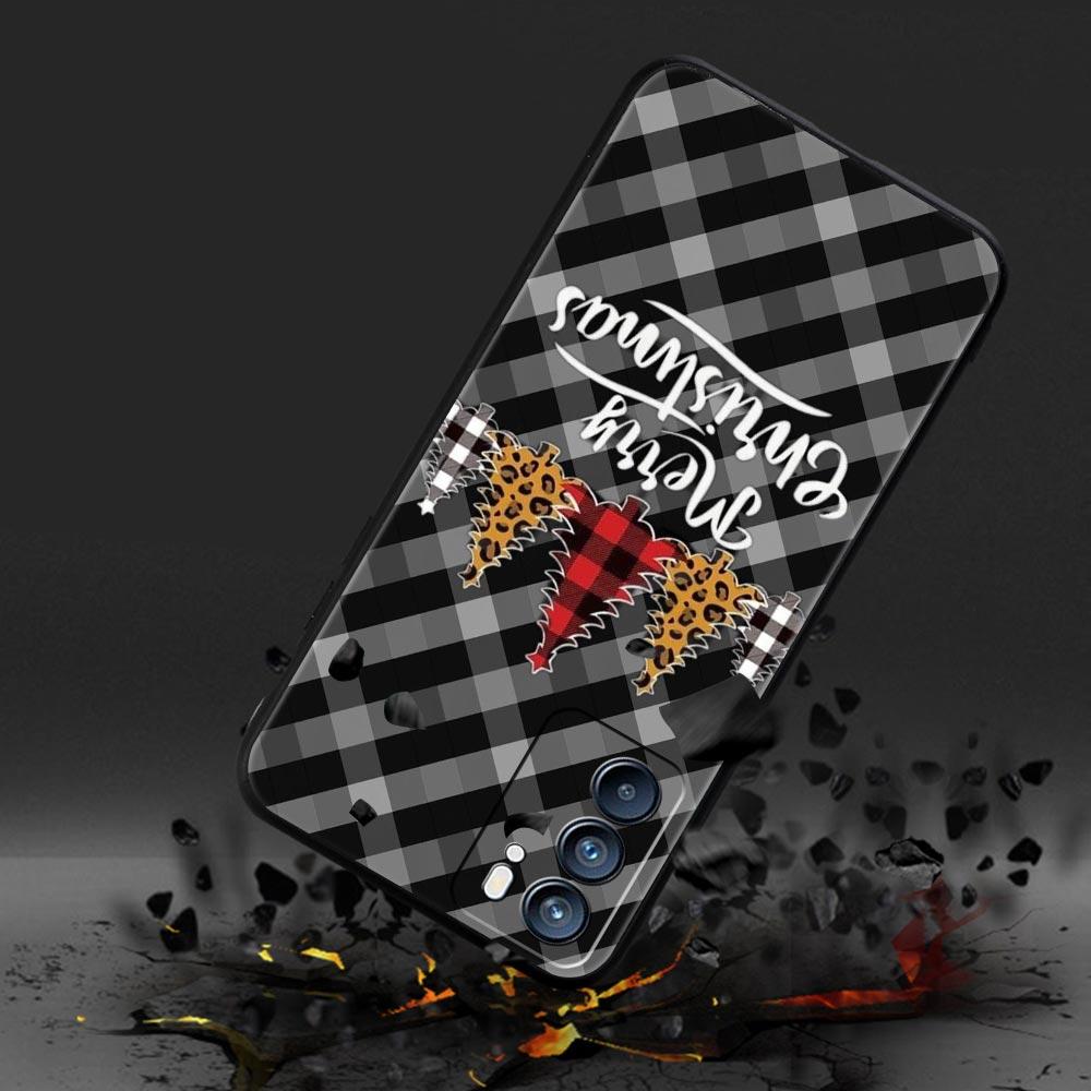 Merry Christmas Phone Case For Oppo A17 A31 A54 A57 A78 A79 A98 Find X5 X6 Reno 6 7 8 10 11 12 13 F Pro 5G Soft TPU Cover Fundas