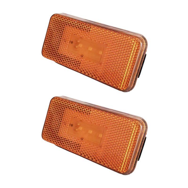 10PCS 24V Side Marker LED Light For SCANIA G P R S SERIES Truck Accessories Parts 1737413 High Quality Truck Signal Lamp