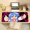 Игровой коврик для мыши Аниме Lucky Star Нескользящий Зафиксированный край Настольный коврик Аксессуары для ПК и ноутбуков Резиновый Офисный Клавиатура Большой Игровой XXL ковер
