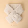 Faux Rabbit Fur Collar Scarf for Women Warm and Thickening Fur Scarf Colorful Winter Scarf Autumn/Winter Faux Fur Plush Elegance
