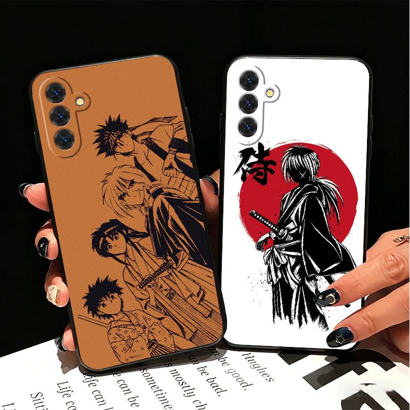 Rurouni Kenshin Anime Soft Phone Case for Samsung A17 A37 A57 A16 A26 A36 A56 A15 A25 A35 A55 A14 A24 A34 A54 A13 A23 A33 A53 A5