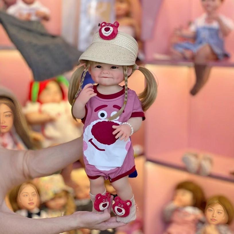 Силиконовая фигура 55 см Реалистичная кукла для коллекционеров и энтузиастов-подарков