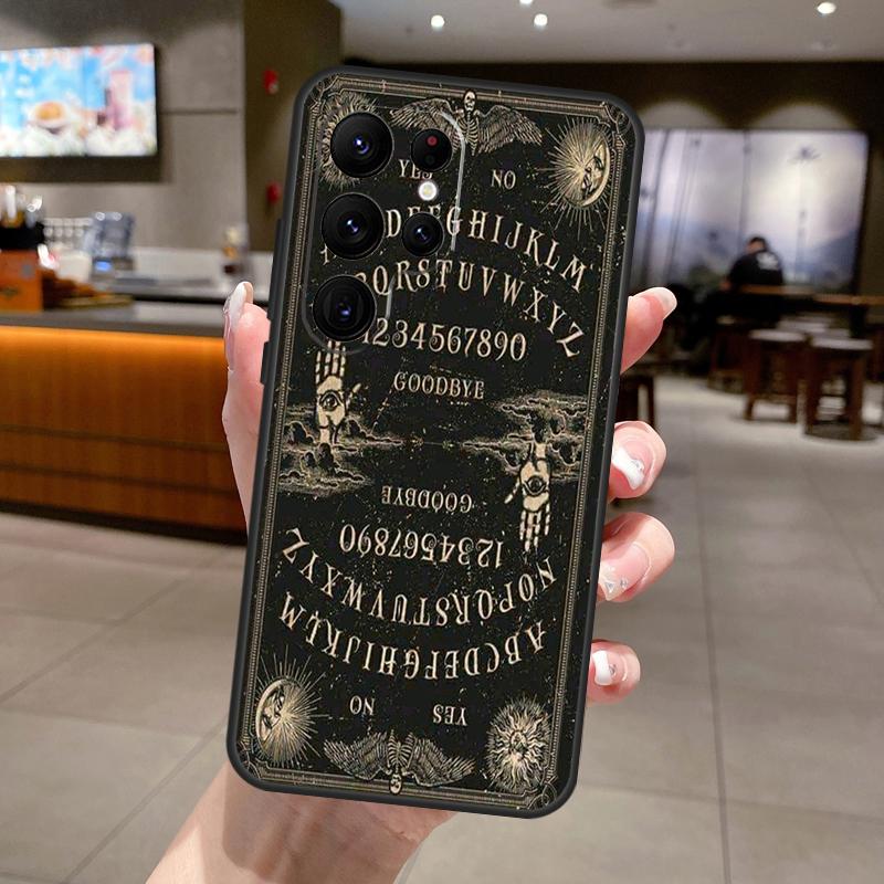 Ouija Board Phone Case For Samsung Galaxy S25 S24 S22 S21 Ultra S23 FE S9 S10 S20 Plus S25 FE Soft Cover