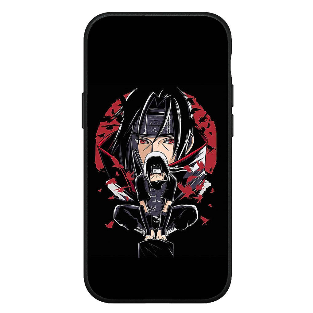Для iPhone 16 15 Xiaomi Redmi Note 14 13 12 11 Pro Max 16e Samsung Galaxy S25 S24 S23 Moto OPPO Huawei Comics Наруто Итачи Учиха Акацуки чехол для телефона