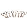 R-shaped for Auto Car Trunk for HPI RC HSP 1/10 Model Body Shell Bolt Clips Clip Pin