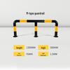 JIANGPU Reflective U-shaped Steel Traffic Bollard