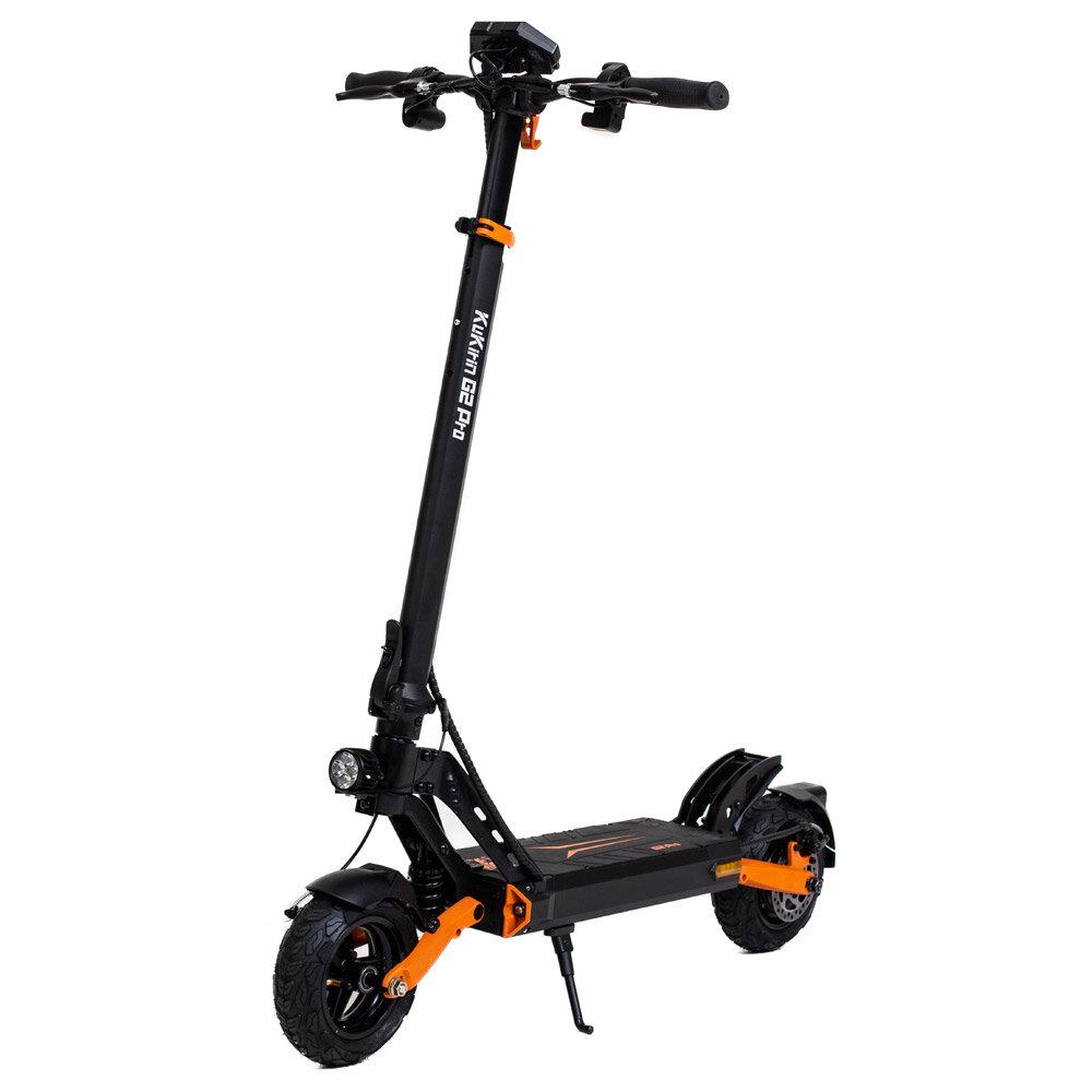 KuKirin G2 PRO 600W Electric Scooter, 48V 15.6Ah 58km Range, 45km/h, 9" Tubeless Tires, Foldable E-Scooter