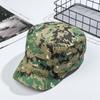 Мужская Женская Рыбалка Боевая Кадетская Шляпа с Плоским Верхом Головной Убор Кепка от Солнца Бейсболка