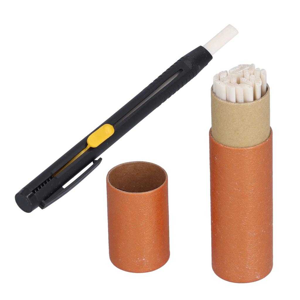 2pcs Sewing Chalk Pencils Sharpening Free Plastic Tailor"s Chalk Pencils with Refills for DIY Craft