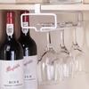 Durable Bar Kitchen Goblet Cabinet Cup Hanger Hanging Rack Wine Glass Rack Stemware Holder