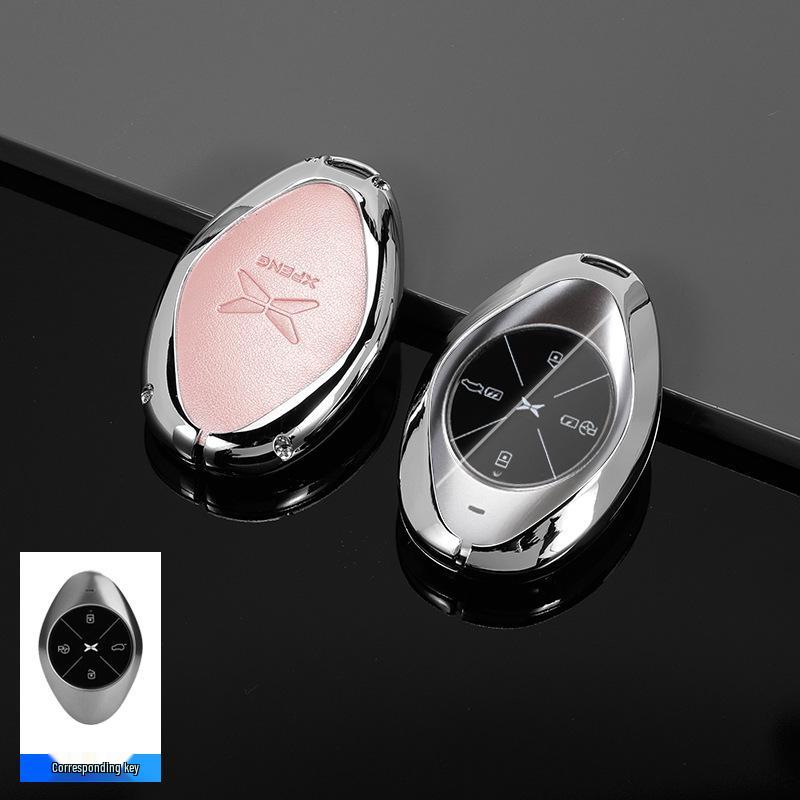 Чехол для ключа автомобиля Xpeng для моделей G3i, P7i, P5, G9, G3i, G6 - Защитный корпус и пряжка