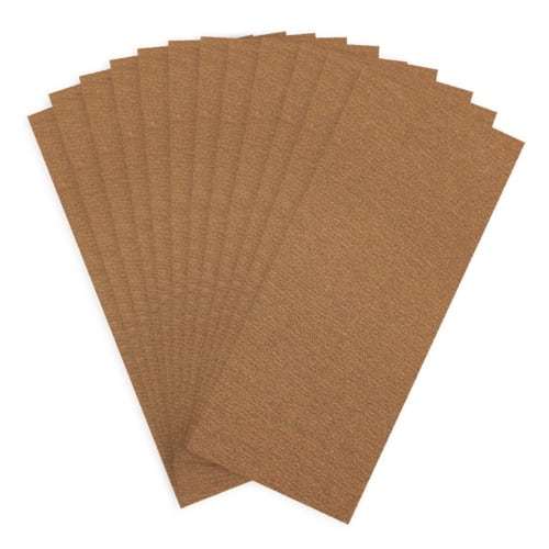 Bigman BYS-400 Sandpaper, Made in Japan, #400, 12-Piece Set, Sander Compatible, Sandpaper for Polishing