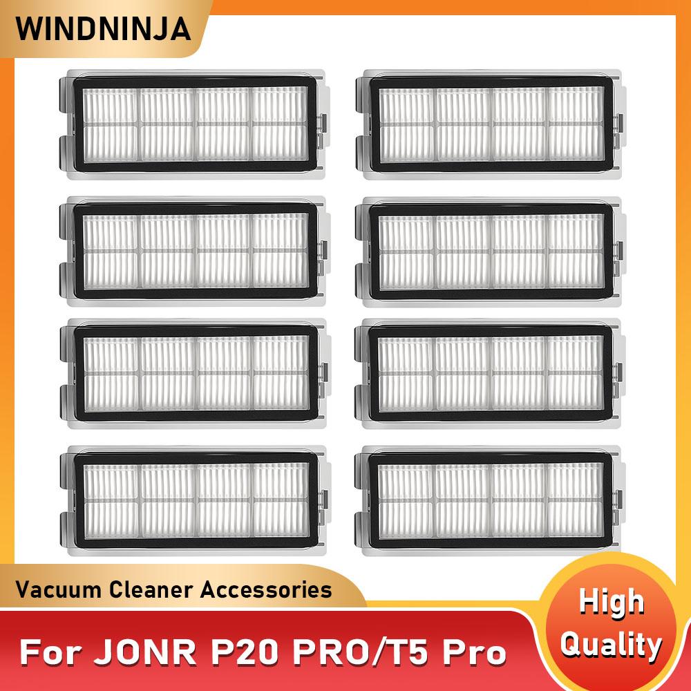 Washable Filter Accessories For JONR P20 PRO For JONR T5 Pro Robot Vacuum Cleaner Accessories Hepa Filter Replacement Spare Part