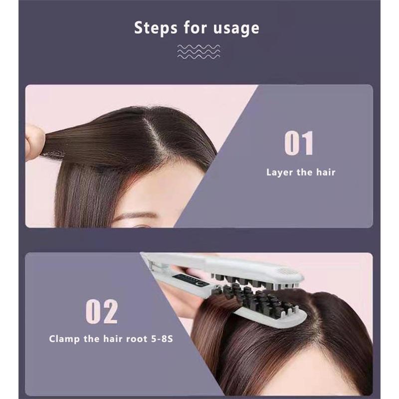 Электрический Профессиональный Плюшевый Магический Инструмент для Завивки Кукурузных Волос Мужская Подушечка для Бороды Завивка Корней Волос Палочка для Завивки Волос из Фольги