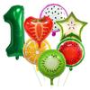 Fruit-themed Balloon Set for Children's Fruit Birthday Party Decoration