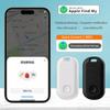 1/2/4PCS Mini GPS Tracker Bluetooth Anti-Lost Device Work With Find My APP Bag Wallet Tracking For IOS Smart Locator Accessories