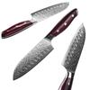 5 Inch Japanese Kitchen Knives Chef Knife Vg10 Japanese Damascus Steel Santoku Slicing Cutting Cooking Tools