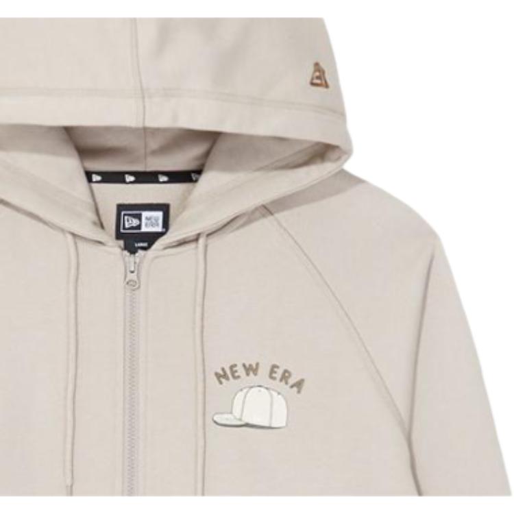 New Era FW25 Серия «Без шляпы, без стиля» Толстовка с капюшоном на молнии с длинным рукавом Унисекс толстовка 14726683