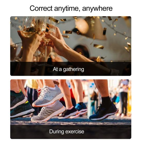 1 пара силиконовых корректирующих стелек XO, магнитотерапия для ног, амортизирующие пяточные подушечки для ортопедической поддержки