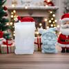 DIY Christmas Silicone Candle Mold for Handmade Aromatherapy Candles, Plaster Crafts, and Resin Casting