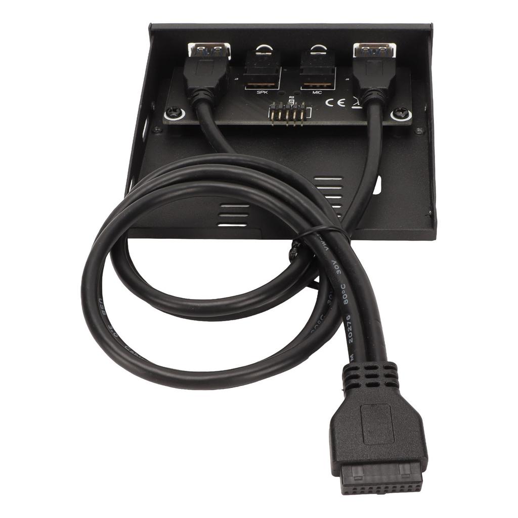 USB Front Panel USB 3.0 4 Ports Stable Transmission Jamproof Support Hot Plugging 3.5 Inch Front