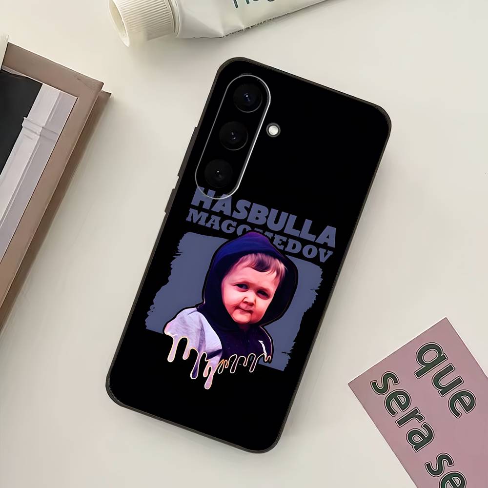 Смешной Чехол для Телефона с Хасбуллой B-Babaite Для Samsung Galaxy A73,A72,A71,A70,A52,A51 Другие Мягкий Черный Чехол