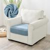 Velvet Sofa Cushion Covers Stretch Armchair Chair Slipcover Solid Color Soft Seat Covers Thick Furniture Protector for Pet Kid
