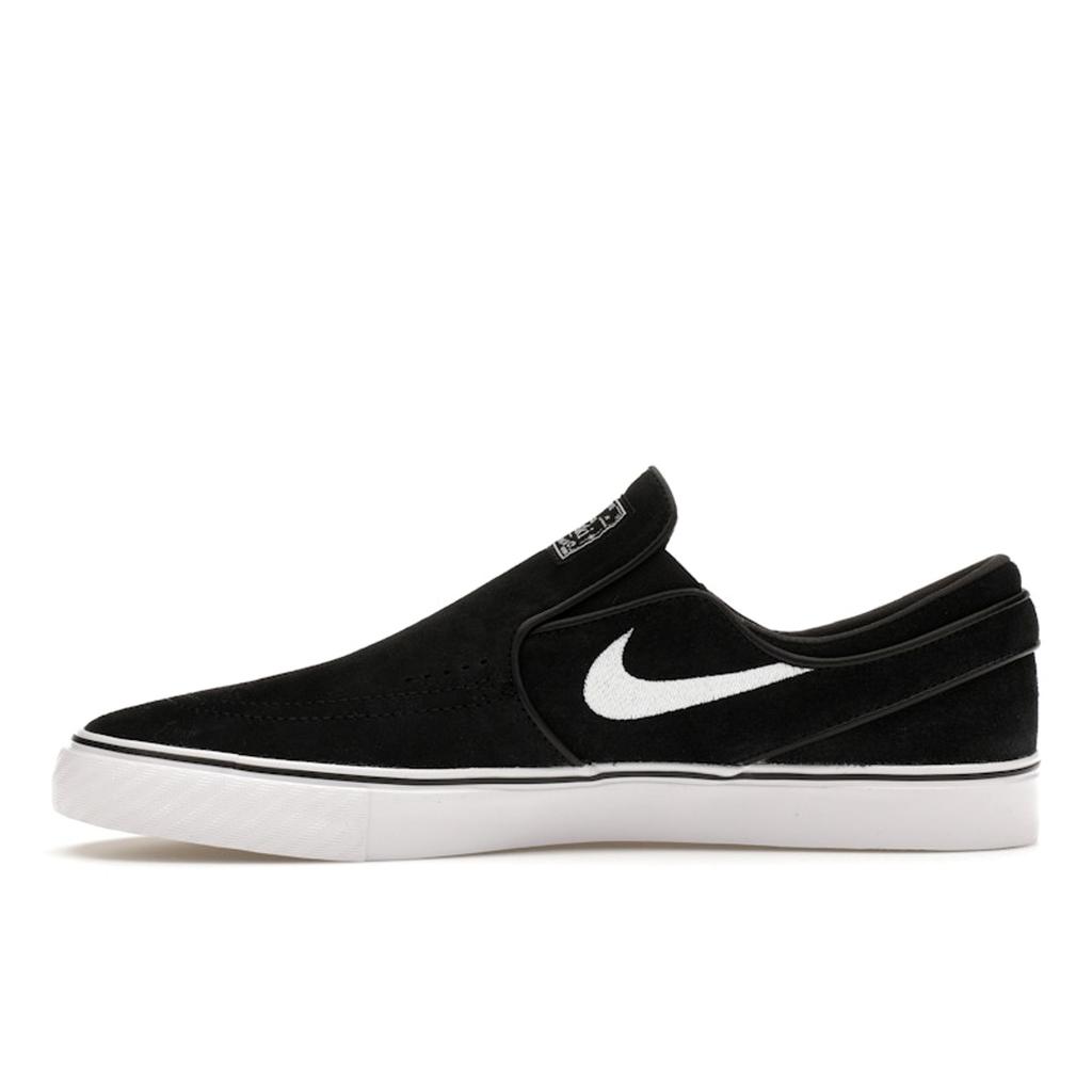 Nike Zoom Stefan Janoski+ Slip SB Black White Men Sneakers FN5893-001