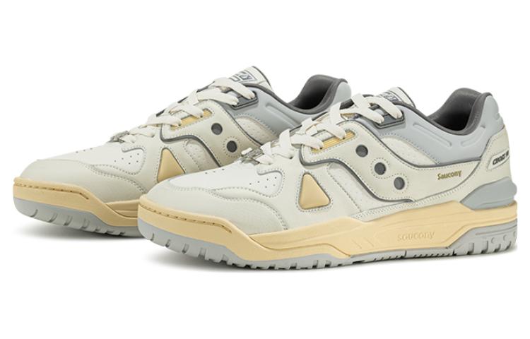 Men's Sneakers Saucony CROSS 90 Leather Comfortable Slip Resistant Abrasion Resistant Low top Skateboard