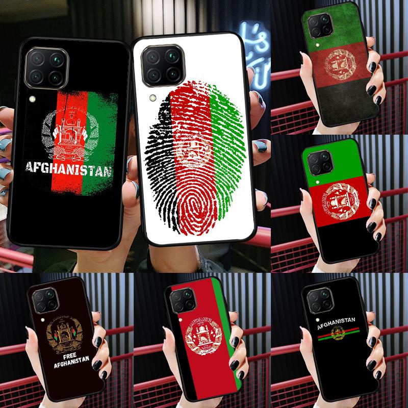 Чехол с флагом Афганистана для Huawei P30 P60 Pro P20 P40 Lite Nova 9 10 SE 12s 12i 11i 8i Y91 Y60 Y70 Y72 Y90 Y61