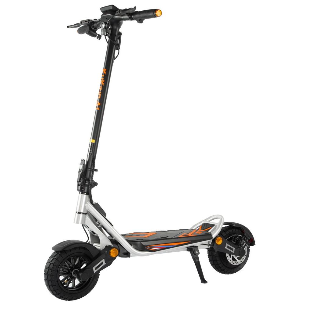 kukirin a1 Folding Electric Scooter 800W DC Brushless Hub Motor Front and Rear Dual Disc Brakes + Power-off Brake