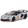 Новая 1/18 Aventadors SVJ 63 литая гоночная модель автомобиля литые металлические игрушечные спортивные транспортные средства модель автомобиля звук и свет имитация детские подарки
