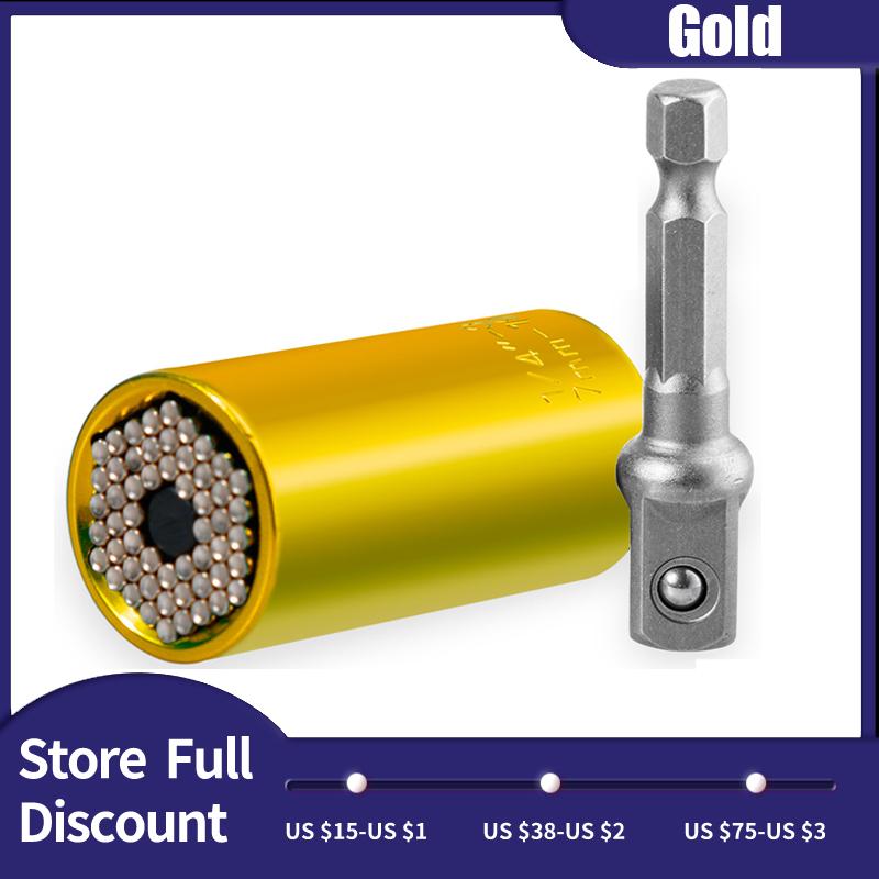 Механическая мастерская Универсальный динамометрический ключ Головка Набор торцевых головок Втулка для электрической дрели Трещотка Втулка гаечного ключа Рукоятка Многофункциональный ручной инструмент