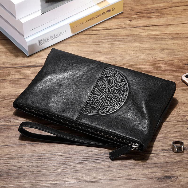 Сумка мужская корейская мужская сумка-конверт деловая сумка-клатч большой емкости сумка-клатч