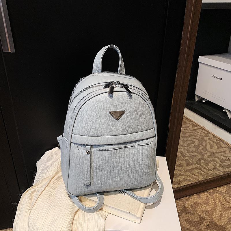 Рюкзак премиум-класса в простом стиле, женский новый нишевый универсальный студенческий рюкзак для поездок на работу, повседневный