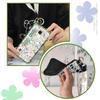 Anti-dust Wrist Strap Phone Case For Samsung Galaxy J510/J5 2016/J5108 Fashion Design Kickstand Silicone Cute Anti-knock
