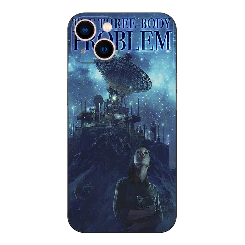 Black Tpu Case For Samsung Galaxy A03 SM-A035 A03 Core A03S A13 A23 LTE A33 A53 A73 4G 5G The Three Body Problem