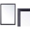 Настенное зеркало - Декор для подарка - Прямоугольное - Черное дерево - 50 x 70 см - Украшение интерьера