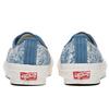 Vans OG Authentic LX Acid Wash - темно-синие кроссовки унисекс Blue Marshmallow VN0A4BV94IB