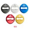 4pcs Car Door Lock Cover Protection Stickers Case for Mitsubishi Ralliart Pajero Sport Outlander ASX Lancer EX Eclipse Mirage