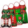 Christmas Aprons For Adults Thickened Apron Holiday Xmas Kitchen Apron Apron For Family Party Holiday