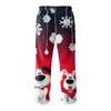 Мужские домашние брюки с принтом по всей поверхности, пижамные брюки для сна, длинные брюки, пижамные брюки