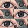 1 Pair Fashion Brown Colored Lenses Gray Lenses Blue Eye Lens High Quality Cosmetics Green Contacts Black Lens Yearly
