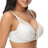 Кружевной бюстгальтер для женщин Push Up Bra с косточками Plus Size Нижнее белье Сексуальное Открытое Бюстгальтер Женское Нижнее Белье 34-50