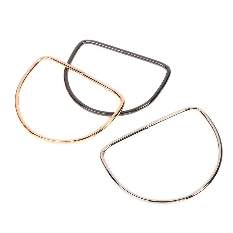 D Metal Bag Handle Handbag Strap Purse Hardware Replacement Handmade Accessories
